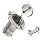 Max 38mm Marine Boat Water Tank Deck Fill  with Key 316 Stainless Steel