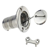 Max 38mm Marine Boat Water Tank Deck Fill  with Key 316 Stainless Steel