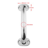 Max Boat 400mm Grab Handle Polished Stainless Steel Handrail for Marine Yachts