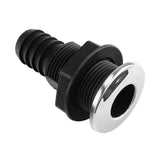 Max THRU HULL PLASTIC FITTING 1" FOR 25MM HOSE. 33MM HULL THICKNESS, BOAT, SAIL