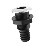 Max THRU HULL PLASTIC FITTING 1" FOR 25MM HOSE. 33MM HULL THICKNESS, BOAT, SAIL
