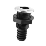 Max THRU HULL PLASTIC FITTING 1" FOR 25MM HOSE. 33MM HULL THICKNESS, BOAT, SAIL