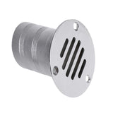 Max 2" 316 Stainless Steel Round Marine Bathroom Floor Drain Shower Waste Drain