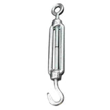 Max 316 Stainless Steel Hook Eye Turnbuckle Wire Rope Tension Turnbuckle 16mm