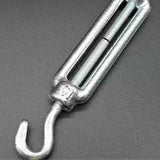 Max 316 Stainless Steel Hook Eye Turnbuckle Wire Rope Tension Turnbuckle 16mm