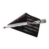 Max Adjustable / Folding Flag Pole with US Flag for Harley Dyna Street Glide