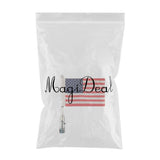 Max Adjustable 9'' x 6 ''  American red Flag + Flagpole Mount Luggage Rack