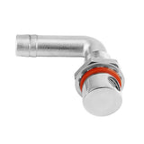 Max 15mm 316 Stainless Steel 90 Degree Bend Boat/ Yacht / Car Gas Fuel Tank Vent