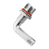 Max 15mm 316 Stainless Steel 90 Degree Bend Boat/ Yacht / Car Gas Fuel Tank Vent
