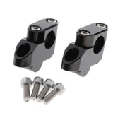 Max Aluminum Handlebar Mount Riser Clamp Kit For BMW R1200 R Nine T 2014 - 2017