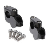Max Aluminum Handlebar Mount Riser Clamp Kit For BMW R1200 R Nine T 2014 - 2017