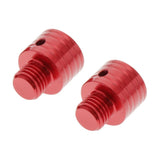 Max 2 Pieces Motorcycle Mirror Adapter for Yamaha NMAX 125 150 155 2015-18 Red