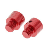Max 2 Pieces Motorcycle Mirror Adapter for Yamaha NMAX 125 150 155 2015-18 Red