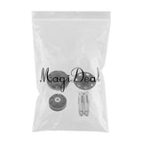 Max 3Pieces Motorcycle Frame Hole Cap Cover Plugs For Kawasaki Z1000 10-17 Black