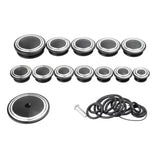 Maxbell Motorcycle Aluminum Frame Hole Cap Set for BMW R Nine T R9T 2014 2015 2016