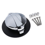 Max Metal Fuel Tank Cover Cap Quick Release for BMW R NINE T R9T 14-18 CHROMED