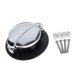 Max Metal Fuel Tank Cover Cap Quick Release for BMW R NINE T R9T 14-18 CHROMED