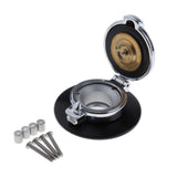 Max Metal Fuel Tank Cover Cap Quick Release for BMW R NINE T R9T 14-18 CHROMED