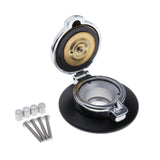 Max Metal Fuel Tank Cover Cap Quick Release for BMW R NINE T R9T 14-18 CHROMED