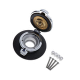 Max Metal Fuel Tank Cover Cap Quick Release for BMW R NINE T R9T 14-18 CHROMED