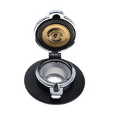 Max Metal Fuel Tank Cover Cap Quick Release for BMW R NINE T R9T 14-18 CHROMED