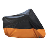 Max Maxb Motorcycle Cover waterproof Heavy Duty for Winter Snow Rain Orange XXXXL