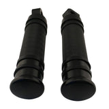 Max Maxb Universal Motorcycle CNC Footrests Footpeg Pedals for Harley Black
