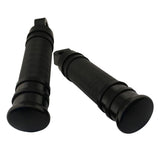 Max Maxb Universal Motorcycle CNC Footrests Footpeg Pedals for Harley Black