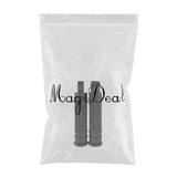 Max Maxb Universal Motorcycle CNC Footrests Footpeg Pedals for Harley Black