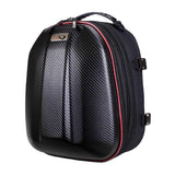 Max Maxb Waterproof Motorcycle Rear Tail Helmet Seat Bag Back Seat Storage red