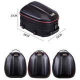 Max Maxb Waterproof Motorcycle Rear Tail Helmet Seat Bag Back Seat Storage red