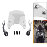 Maxbell Motorcycle windshield wind deflector W/ Bracket for Harley '04-later XL