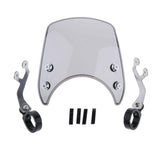 Maxbell Gray Motorcycle windshield wind deflector for Harley '04-later XL