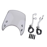 Maxbell Gray Motorcycle windshield wind deflector for Harley '04-later XL
