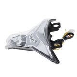 Maxbell Motorcycle LED Taillight Stop Rear Brake  for Kawasaki Z1000 2014-2018 Clear