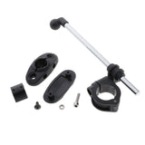 Maxbell Black Motorcycle windshield wind deflector  Universal fit