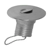 Max Maxb GAS Hose Deck Fill Filler Keyless Cap for 50mm Boat Filler stainless steel