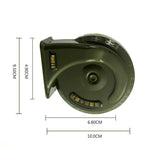 Maxbell Motorcycle Car Compact 12V Electric Air Loud Sound Horn Speaker Waterproof 6S 510 One