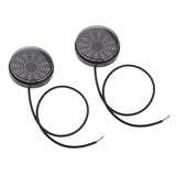 Maxbell LED Round Reflector Tail Brake Stop Marker Light RV ATV Motorcycle Blue