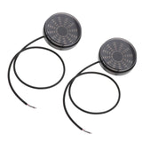 Maxbell LED Round Reflector Tail Brake Stop Marker Light RV ATV Motorcycle Blue