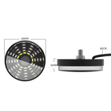Maxbell LED Round Reflector Tail Brake Stop Marker Light RV ATV Motorcycle Blue