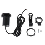 Maxbell Motorcycle Mobile Charger USB mobile charger Single USB Car Charger Socket Black