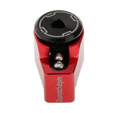 Maxbell Alloy Shock Absorber Cover Protector Anti-theft For Motorbike Scooters Red