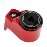 Maxbell Alloy Shock Absorber Cover Protector Anti-theft For Motorbike Scooters Red