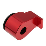 Maxbell Alloy Shock Absorber Cover Protector Anti-theft For Motorbike Scooters Red