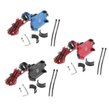 Maxbell Alloy Motorcycles Handlebar Mobile Phone Holder Clamp w/ USB Charger Black