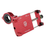 Maxbell Motorcycle Handlebar Phone Holder GPS Mount+USB Charger Aluminum Alloy Red