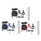 Maxbell Stable Motorcycle Handlebar Phone Holder+QC3.0 Smart Quick Charger Black