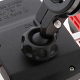 Maxbell Motorcycle Mobile PhoneHolder Scooter Stand Mount Bracket+USB Charger  Blue