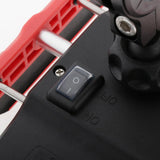 Maxbell Motorcycle Mobile PhoneHolder Scooter Stand Mount Bracket+USB Charger  Blue